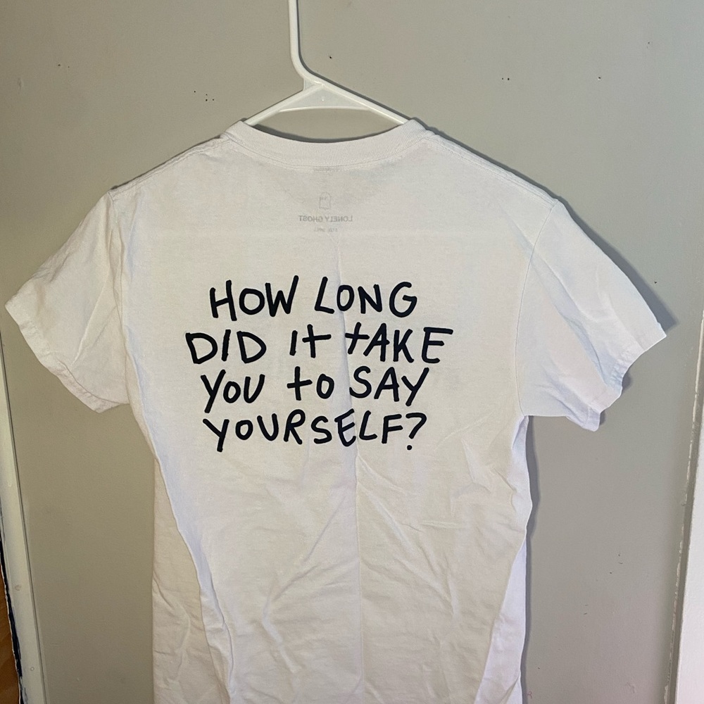 lonely ghost self love tee